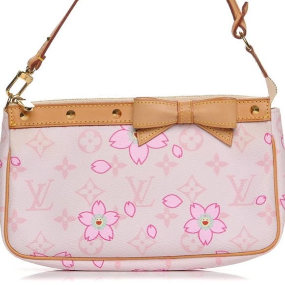 (ISO) Louis Vuitton cherry blossom pink faux belt 🌸🌸‼️ - Picture 2 of 4